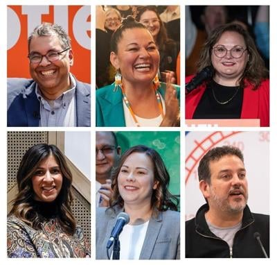 A list of candidates vying to lead the Alberta NDP