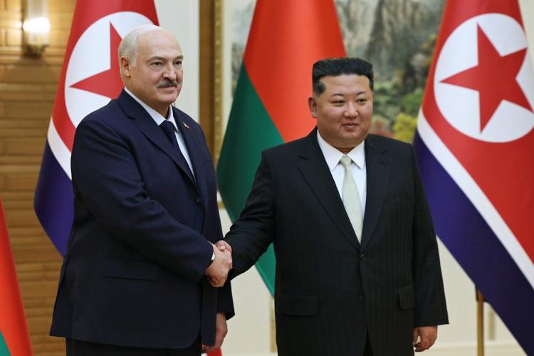 North Korea and Belarus leaders meet in Pyongyang and sign a friendship treaty