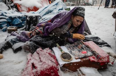 Edmonton encampment