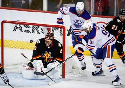 NHL fines Oilers forward Kane $5,000 for slashing Calgary forward Hunt