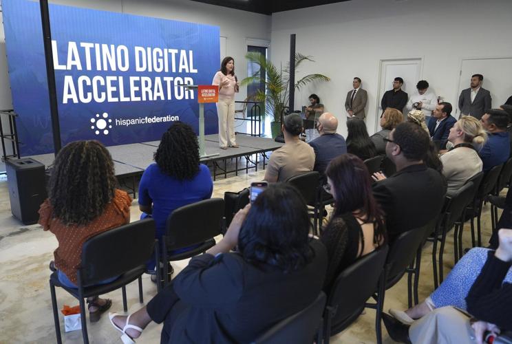 Latino workers working to overcome a technological divide brought on by automation, AI