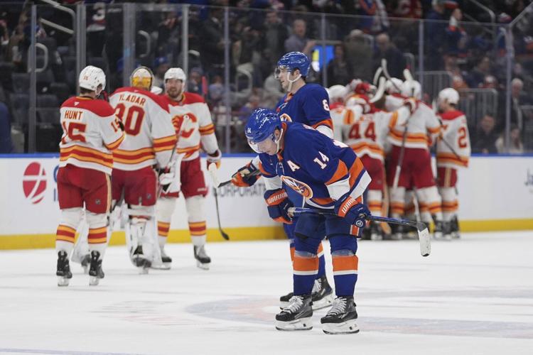 Kadri scores in OT to give Flames 4-3 win over Islanders