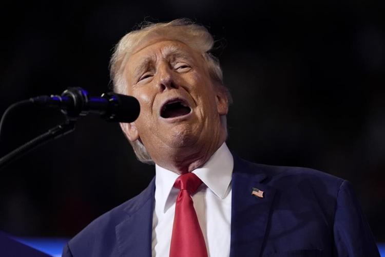 Trump will campaign across the country this week as he struggles to adjust to Harris