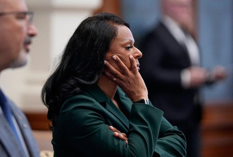 Texas Democrat spends night in Legislature protesting police shadowing in redistricting battle