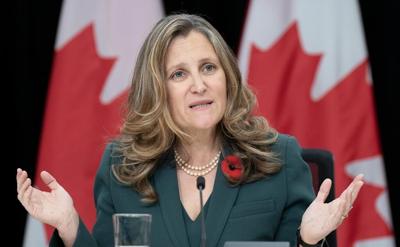 'Not how we do things,' Freeland rejects secret Liberal leadership ballot idea