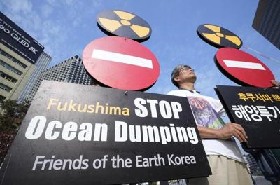 Fukushima Daiichi nuclear plant starts 3rd release of treated radioactive wastewater into the sea