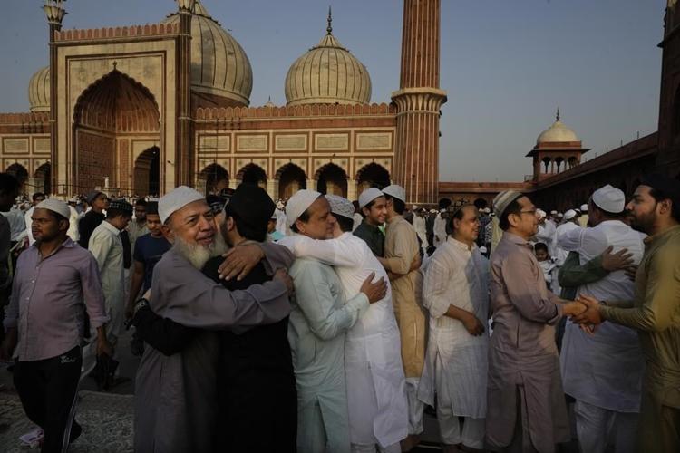 Muslims in Asia celebrate Eid al-Adha with sacrifice festival and traditional feast