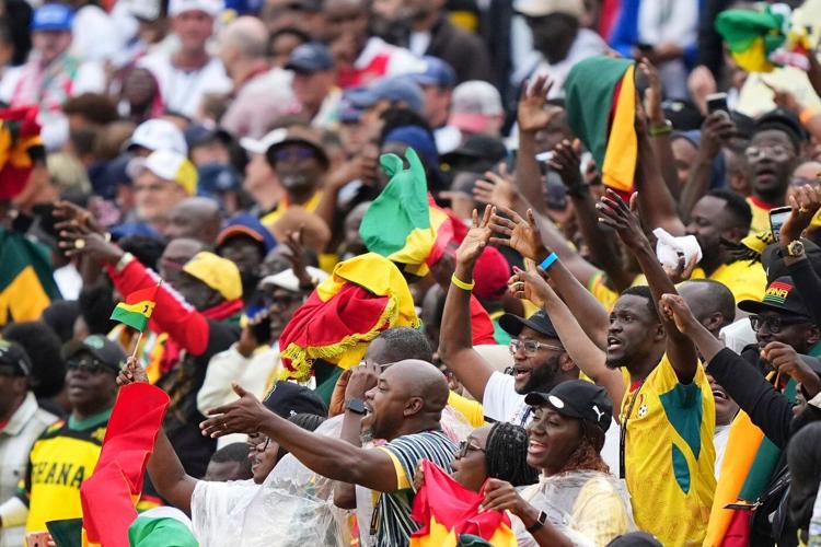 England and Ghana play to 0-0 draw at World Cup despite flurry-filled final minutes