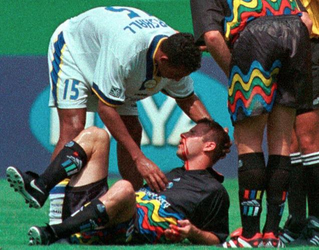 British soccer union wants fewer headers for pros, and none for kids, to protect players' brains