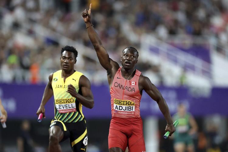 Canada wins first World Relays mixed 4x100-meter title from Jamaica and Britain