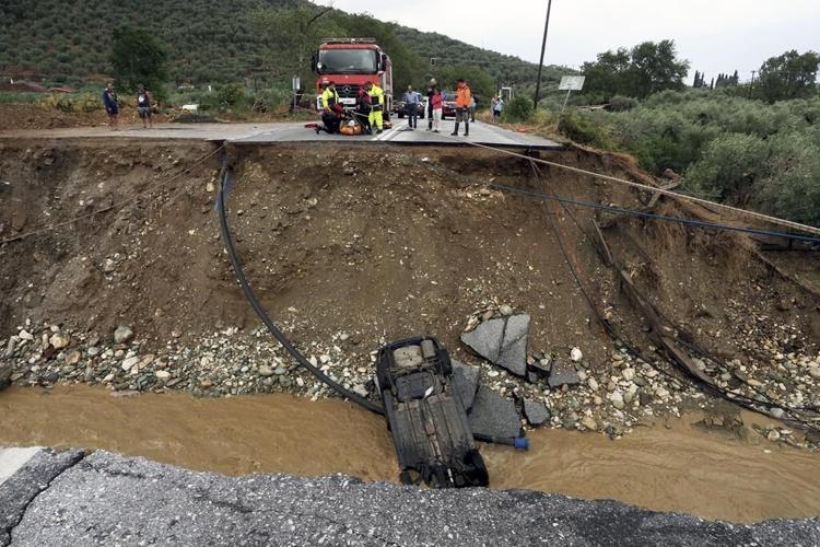 The death toll from fierce storms and flooding in Greece, Turkey and Bulgaria rises to 9