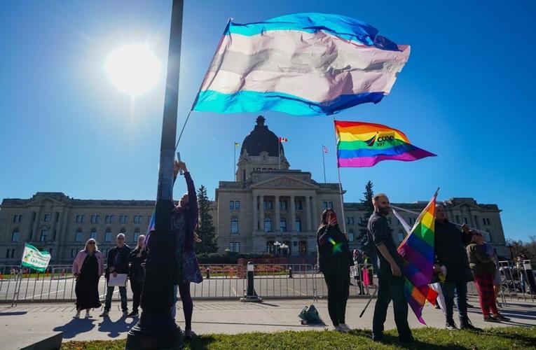 Regina students walk out of class in protest of Saskatchewan pronoun legislation