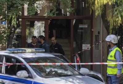 Greek police say fatal Athens apartment blast was likely caused by improvised bomb