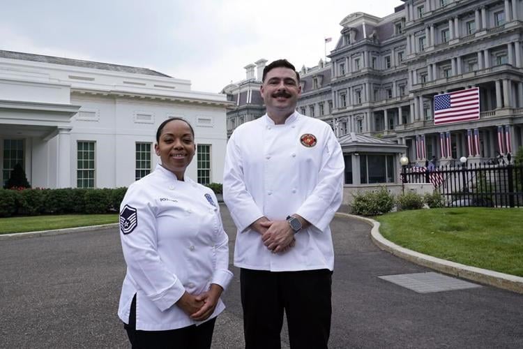 Jill Biden hosts military chefs crowned 'Chopped' champs for guest stint in White House Navy Mess