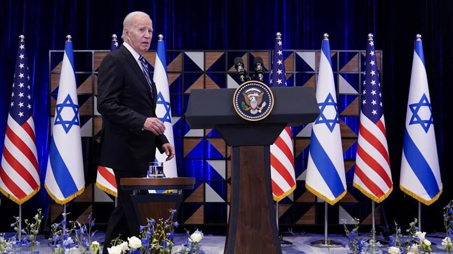 Biden says Israel has agreed to allow humanitarian assistance to move into Gaza from Egypt