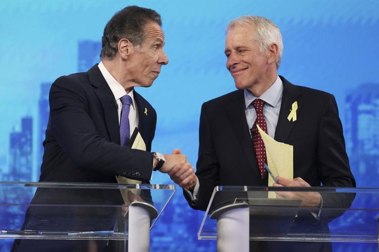 In a crowded NYC mayoral debate, Cuomo faces attacks from all sides