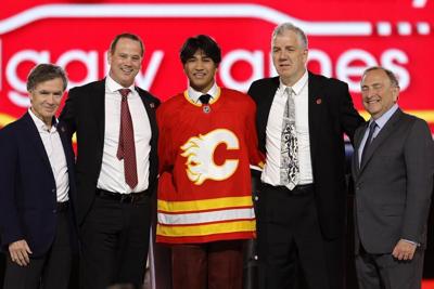 Flames sign 2024 first-round picks Parekh, Gridin to three-year entry-level contracts