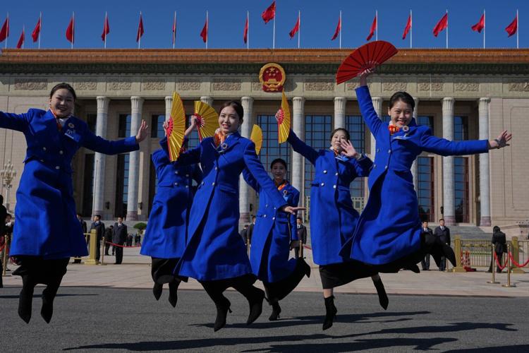 Photos from the meeting of China’s ��ɫtv People’s Congress