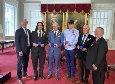 Four Nova Scotians awarded province's highest award for bravery