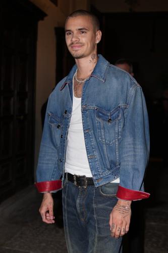 Dario Vitale debuts as Versace creative director in 'intimate' event with VIPs and sex-charged looks