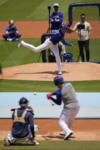 Dodgers say Shohei Ohtani will pitch on Monday night against Padres