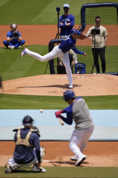 Dodgers say Shohei Ohtani will pitch on Monday night against Padres