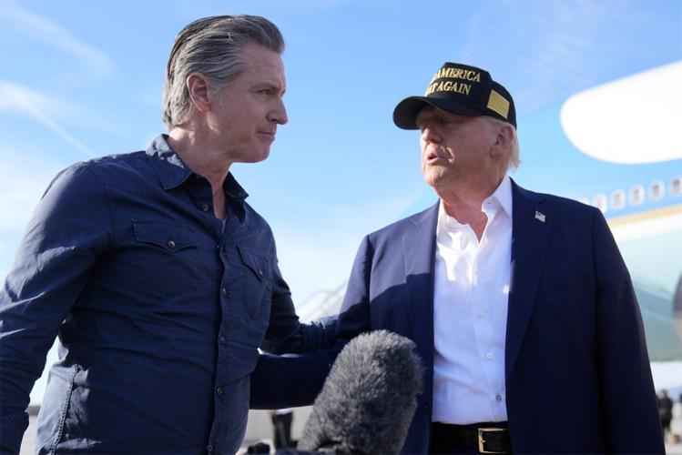Standoff with troops in Los Angeles reignites old feud as Newsom resists Trump's immigration raids