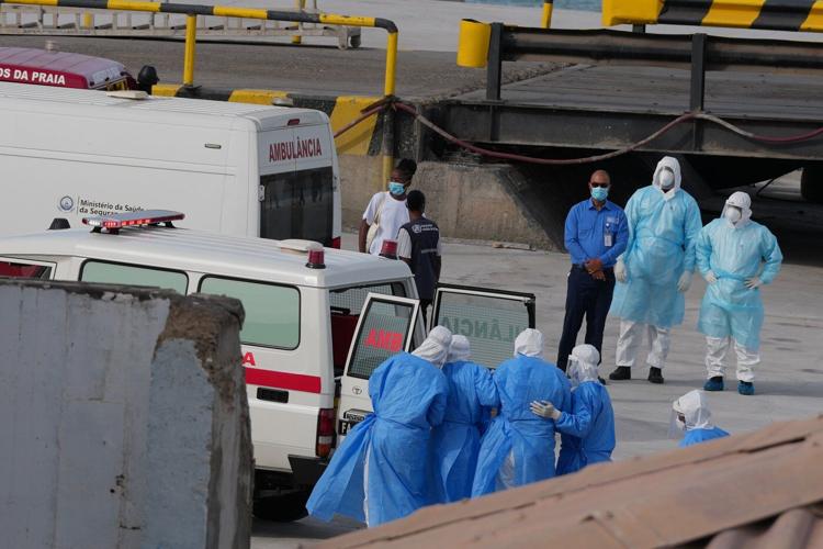Dozens of passengers left hantavirus-stricken cruise ship after 1st fatality