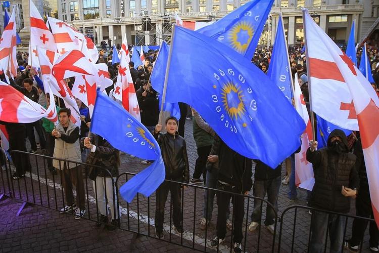 Georgia votes in an election that could take it toward the EU or into Russia's orbit