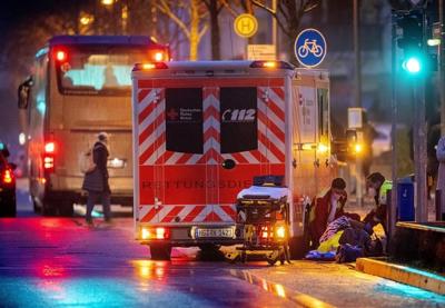 Ice causes disruption in Germany as weather switches