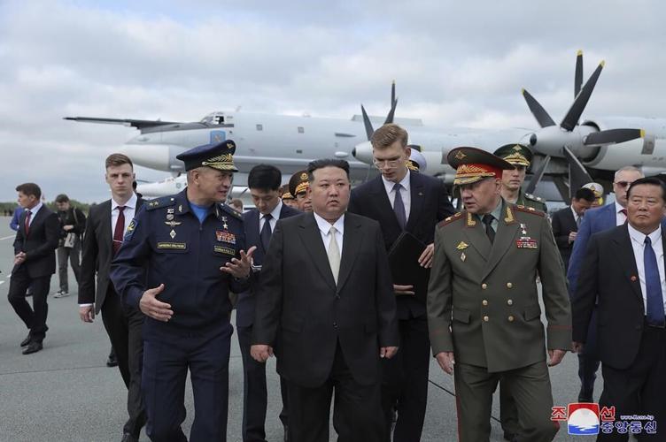 North Korea's Kim visits university in Vladivostok as state media reports on arms talks with Moscow