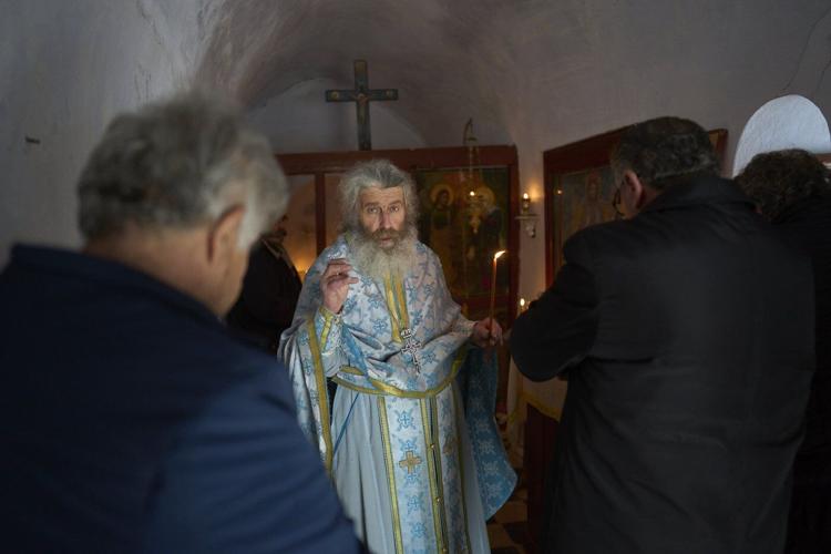 PHOTO ESSAY: In a Greek island monastery, a monk has kept together faith and community for 50 years