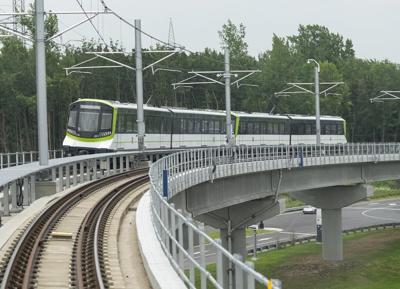 Montreal light-rail transit system shuts down on first official day of service