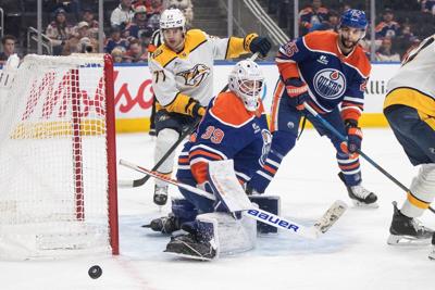 Goaltender Ingram turns Mammoth rejection into Oilers No. 1 role, Masterton nod