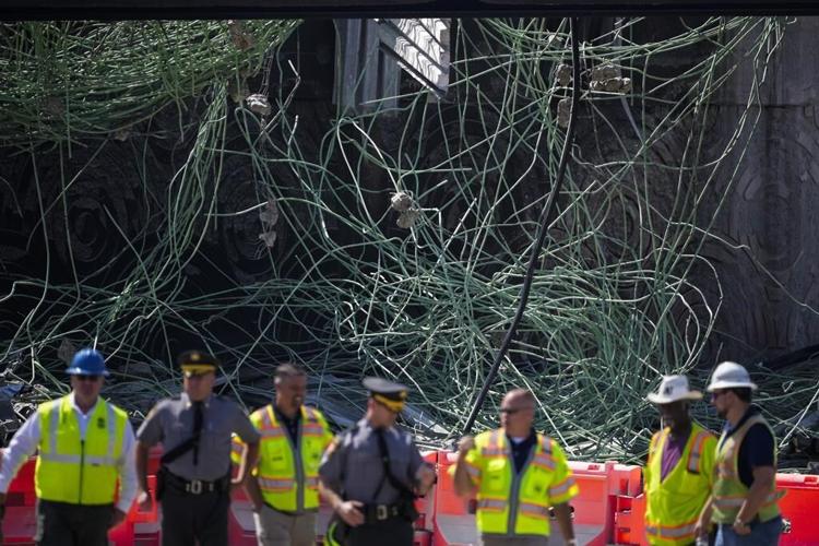 Pennsylvania using tons of recycled glass nuggets to rebuild collapsed Interstate 95
