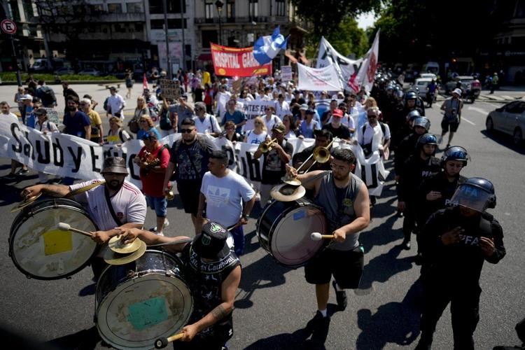 Argentines reel from health care cutbacks as President Milei's state overhaul mirrors Trump's