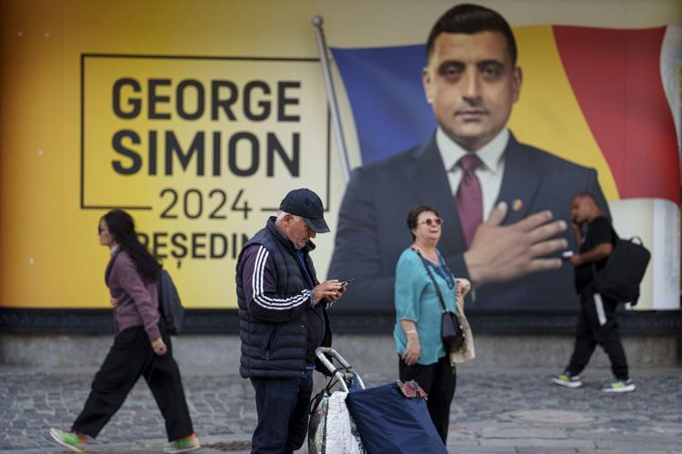 Romania holds a presidential election Sunday that could narrow to nationalist and leftist candidates