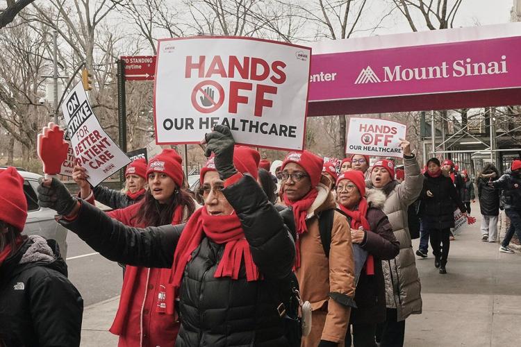 NYC nurses restart contract talks with another major hospital system on 5th day of strike