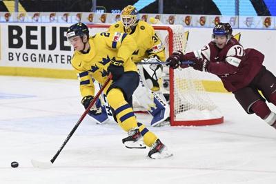 NCAA teammates Celebrini, Hutson and Willander chasing same dream at world juniors