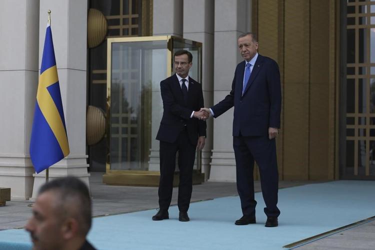 Sweden's leader courts Turkey's support for NATO membership