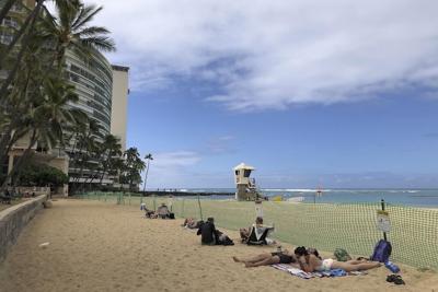 Hawaii reopens popular stretch of Waikiki beach after endangered monk seal pup weans