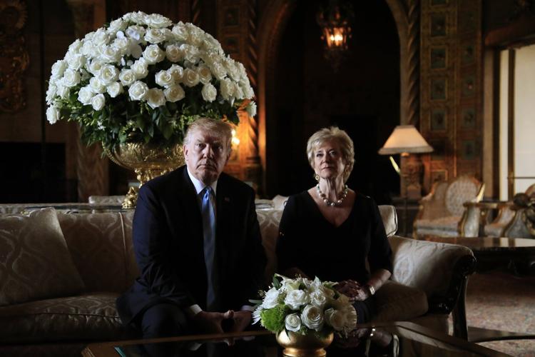 Trump's pick for education chief seeks approval to lead an agency she would be asked to tear down