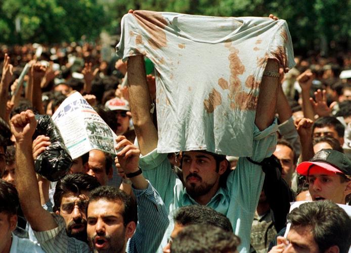 A look at major protests that have shaken Iran over the past 50 years
