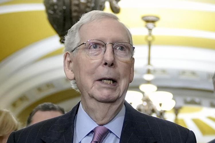 McConnell will step down as the Senate Republican leader in November after a record run in the job