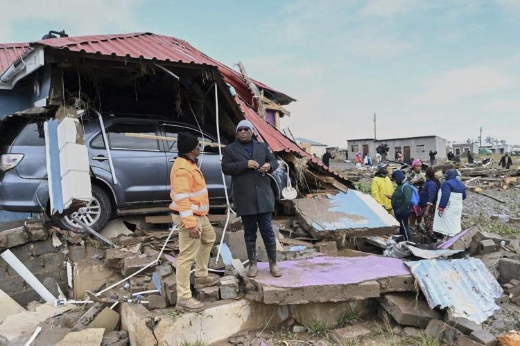 Rescuers in South Africa search for the missing after floods as the death toll rises to 57