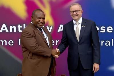 Australia finalizing new security pact with Pacific neighbor