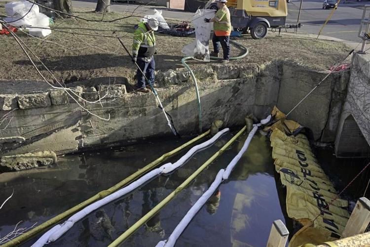 Jeers, boos from Ohio villagers enraged by toxic train spill