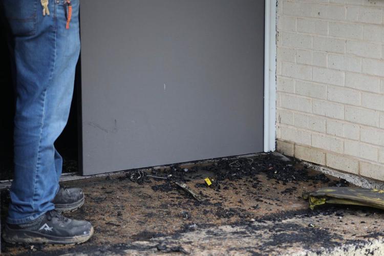 Suspect arrested after a fire damages a historic Mississippi synagogue