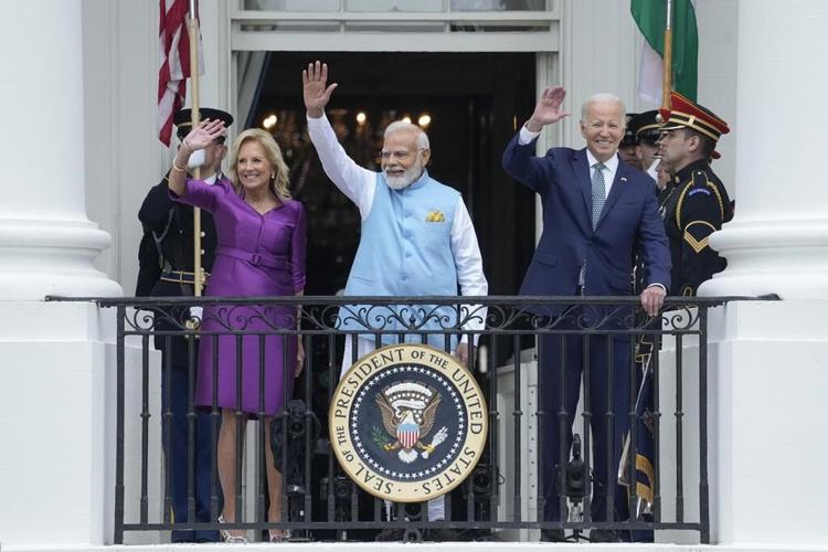 Biden promotes human rights as Modi says 'absolutely no space for discrimination' during state visit