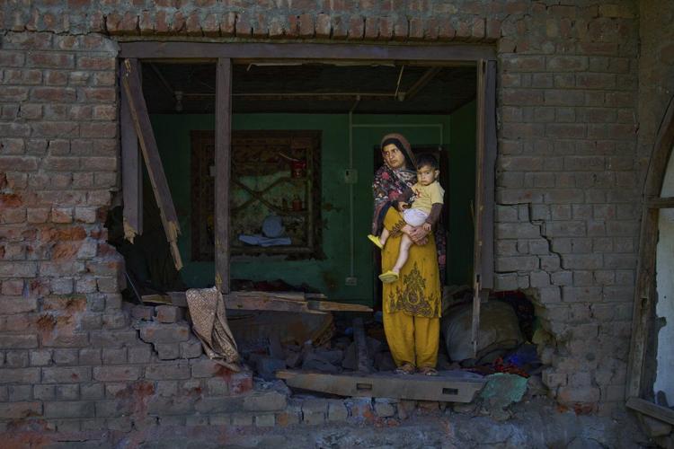 AP PHOTOS: Clashes between India and Pakistan upend lives in a Kashmiri village